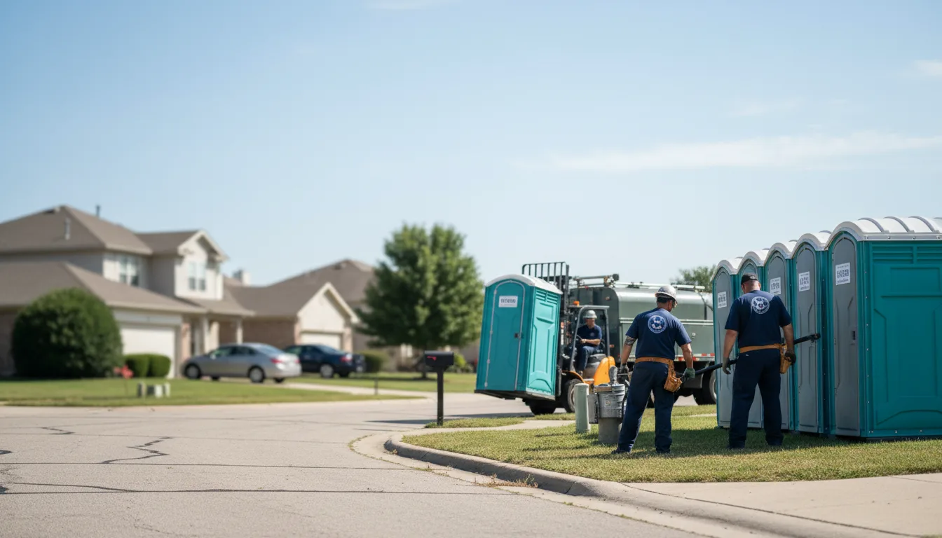 Porta Potty Rental in Omaha, NE near me